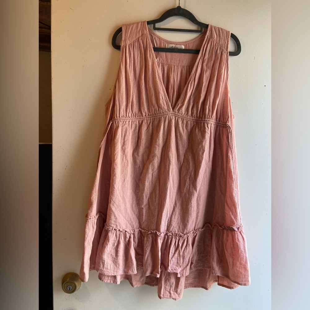 Pink Babydoll Dress